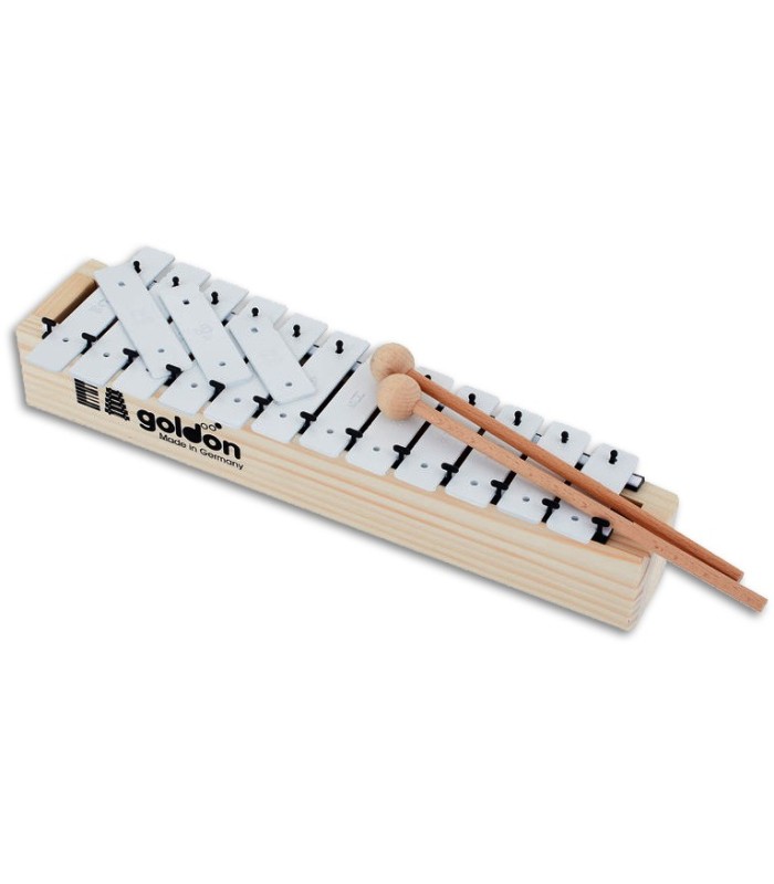 Photo of the Glockespiel Goldon 11090 Soprano Diatonic C G with mallets