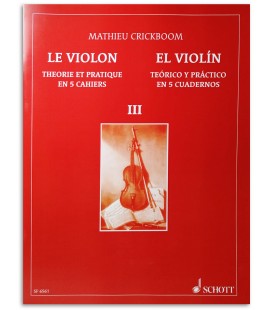 Mathieu Crickboom The Violin Theory and Practice Vol 3