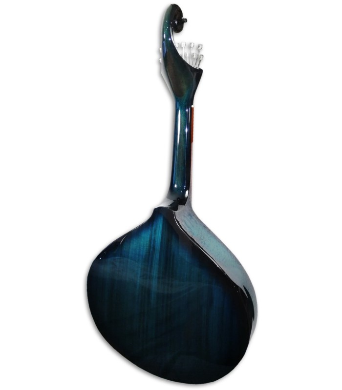 Photo of the Portuguese Guitar Artimúsica GPBBL Lisbon Model Blueburst Base Linden Top Acacia Bottom Back