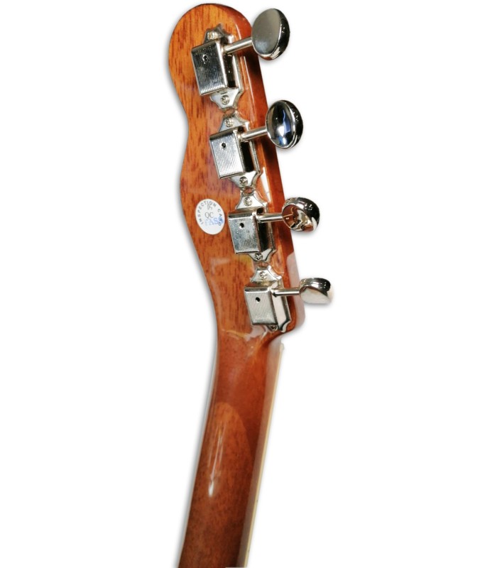 Photo of the Concert Ukulele Fender Zuma Classic LPB machine heads