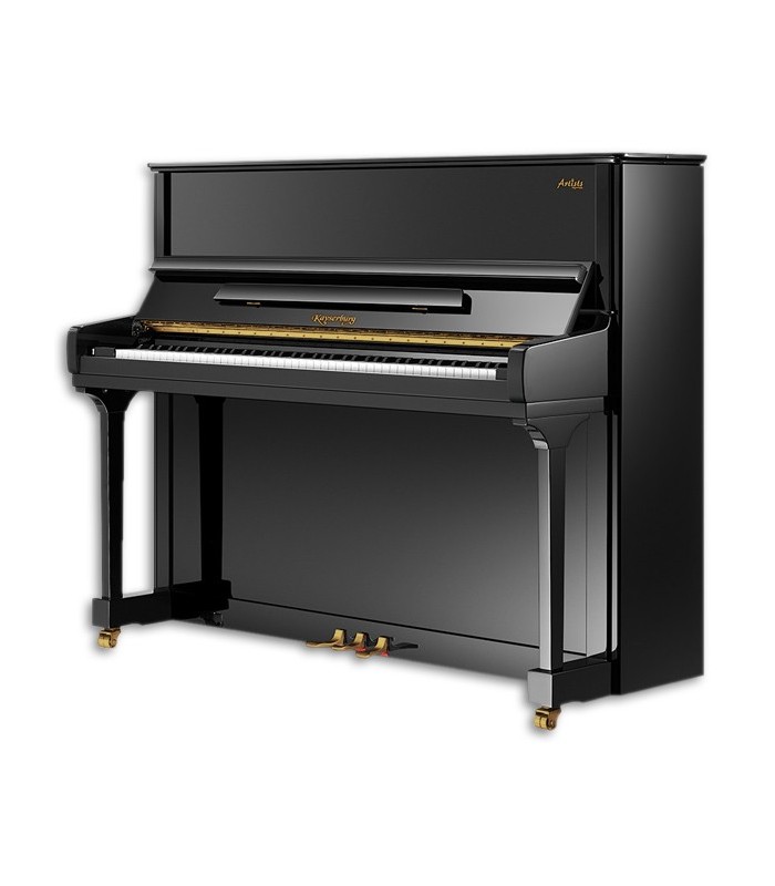 3/4 photo of the upright piano Kayserburg KAM2
