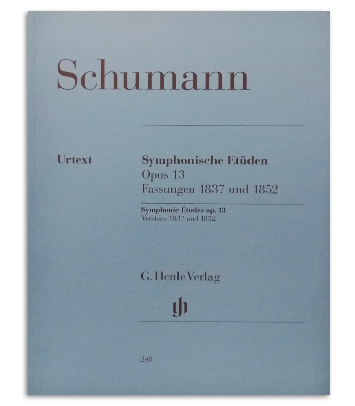 Photo of the Schumann Symphonische Etuden Op 13 book cover