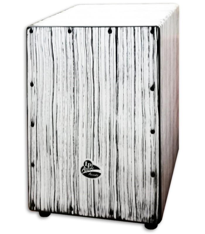 Photo of the Cajon LP Aspire LPA1332-WS Accents White Streak