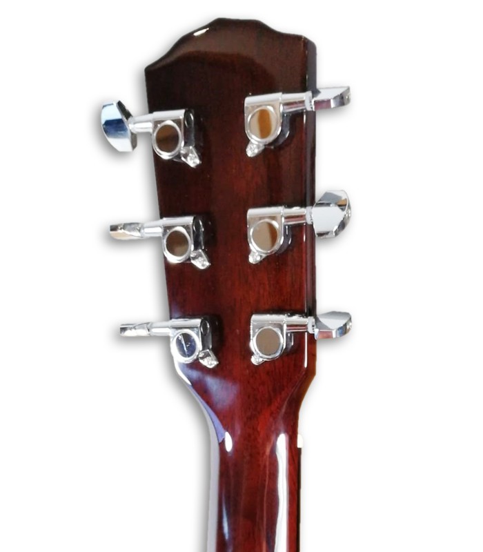Photo of the guitar Fender CD-140SCE Sunburst machine heads