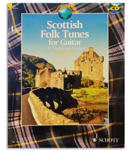 Photo of a sample of the Scottish Folk Tunes for Guitar