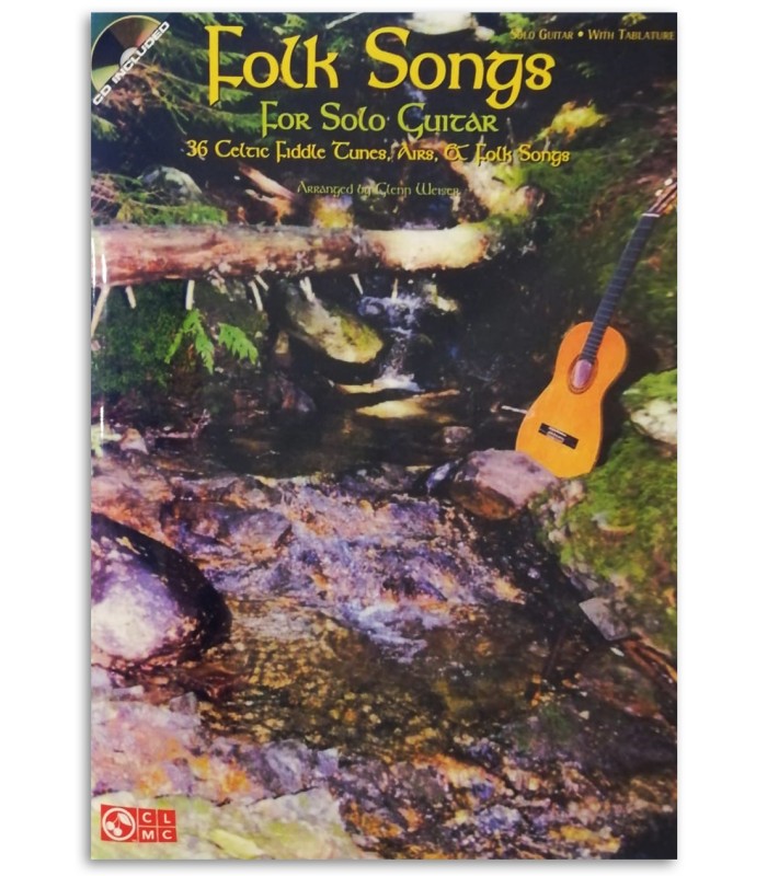 Photo of the Folk Songs for Solo Guitar book cover