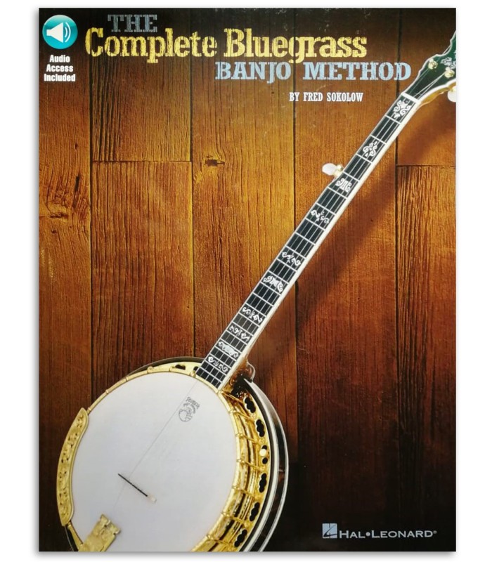 Photo of the The Complete Bluegrass Banjo Method Fred Sokolow book cover