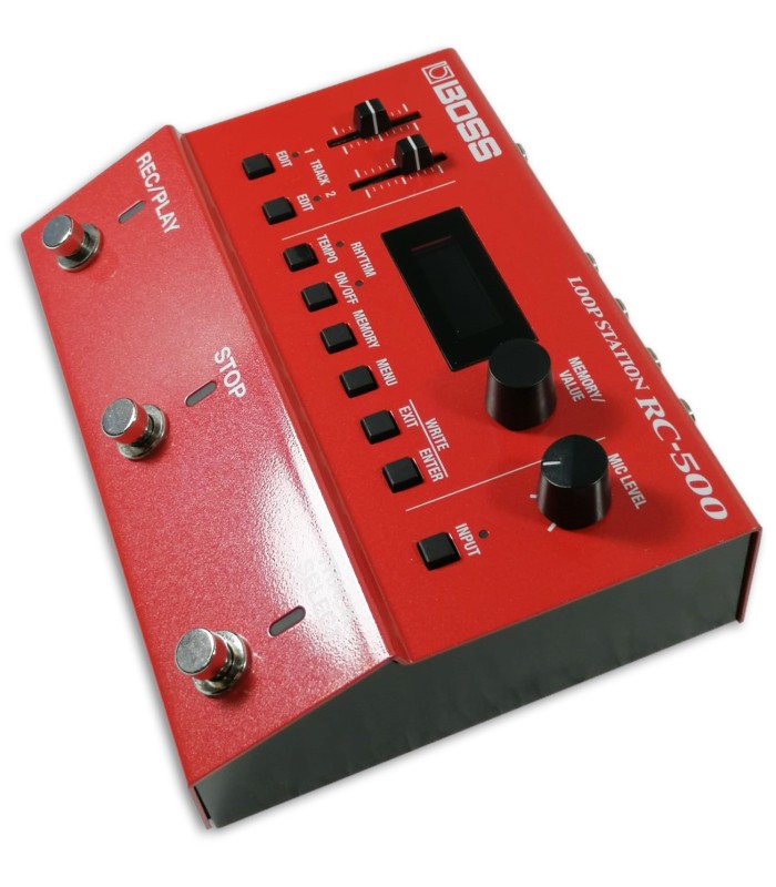 Other side view photo of the Pedal Boss RC 500 Loop Station