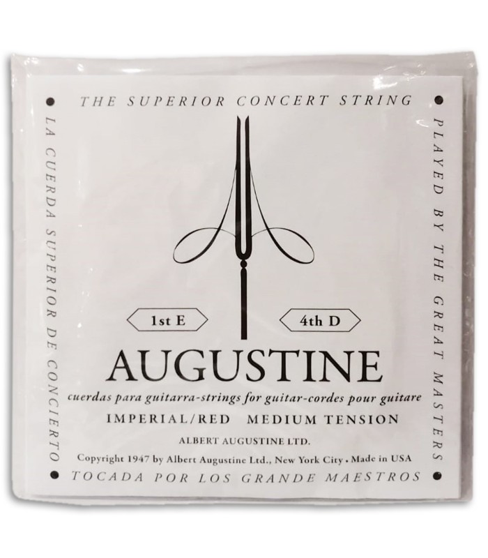 Augustine Imperial Red Medium Tension Nylon Guitar Strings
