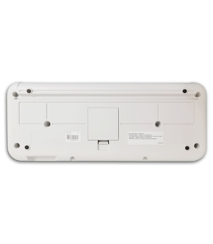 Under photo of the Portable Keyboard Yamaha model PSS E30