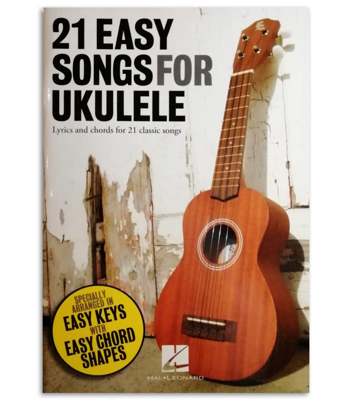Photo of the 21 Easy Songs for Ukulele's book cover