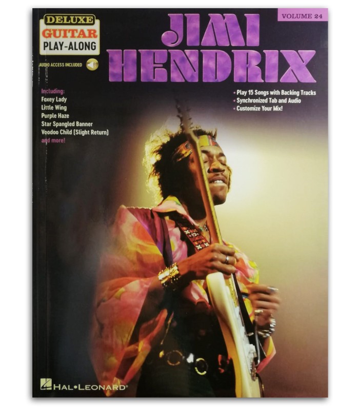 Photo of the Jimi Hendrix Play Along de Luxe's book cover