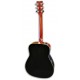 Back of acoustic Guitar Yamaha model FG830