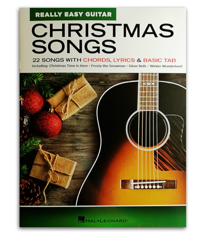 Photo of the Christmas Songs Really Easy Guitar's book cover