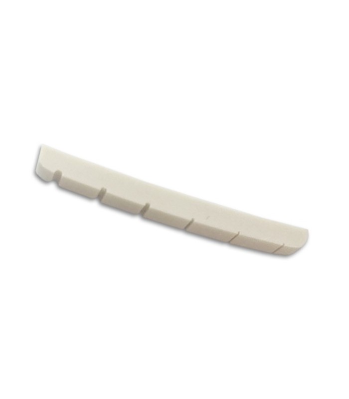 Side view photo of the Fender Electric Guitar Nut for Strat or Tele