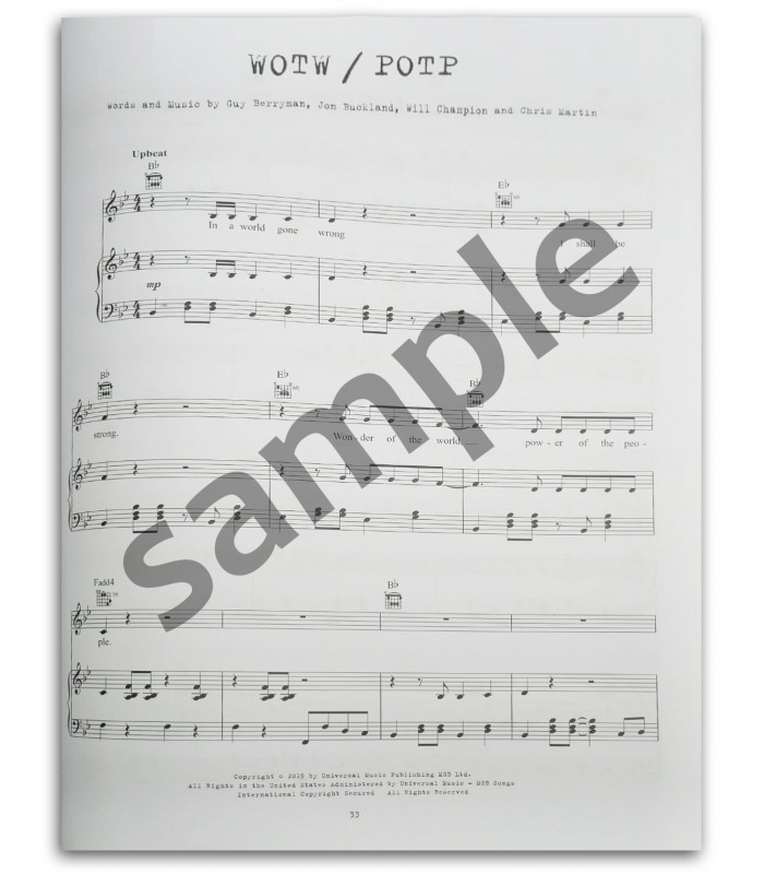coldplay song books coldplay song books