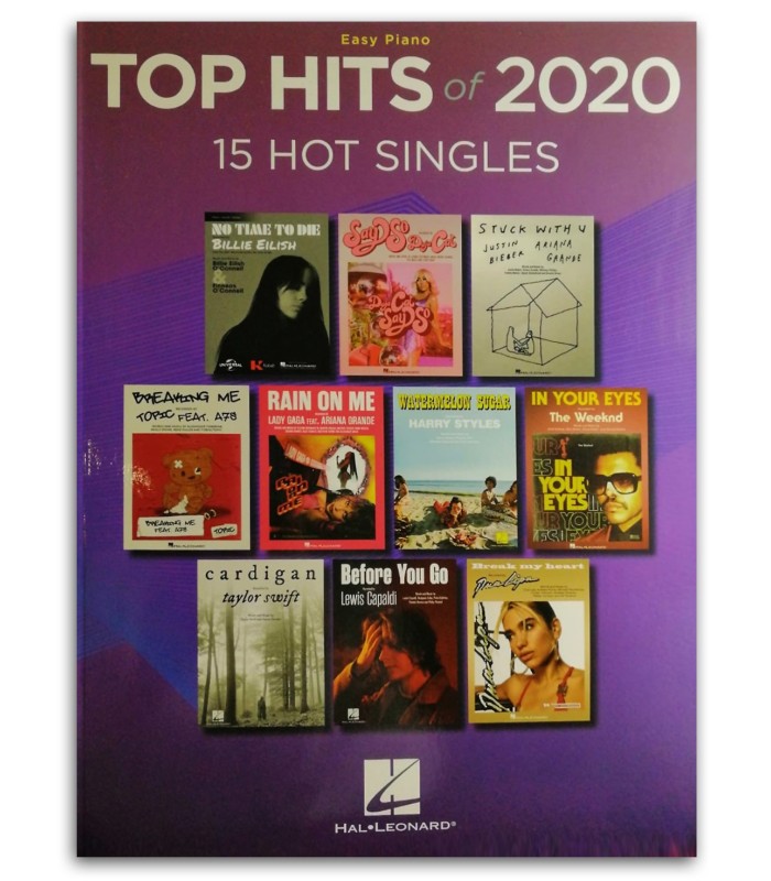 Photo of the Top Hits of 2020 Easy Piano's book cover