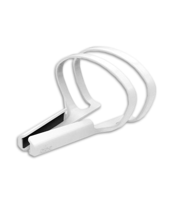 Side view photo of the Bow Guide ABC White for Cello