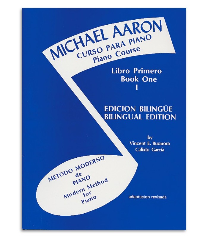Photo of the Aaron M Piano Course Vol 1's book cover