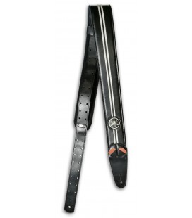 Strap Yamaha Righton Race Black Ivory for Guitar