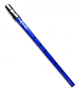 Photo of the Clarke Tinwhistle Sweetone in D in blue color