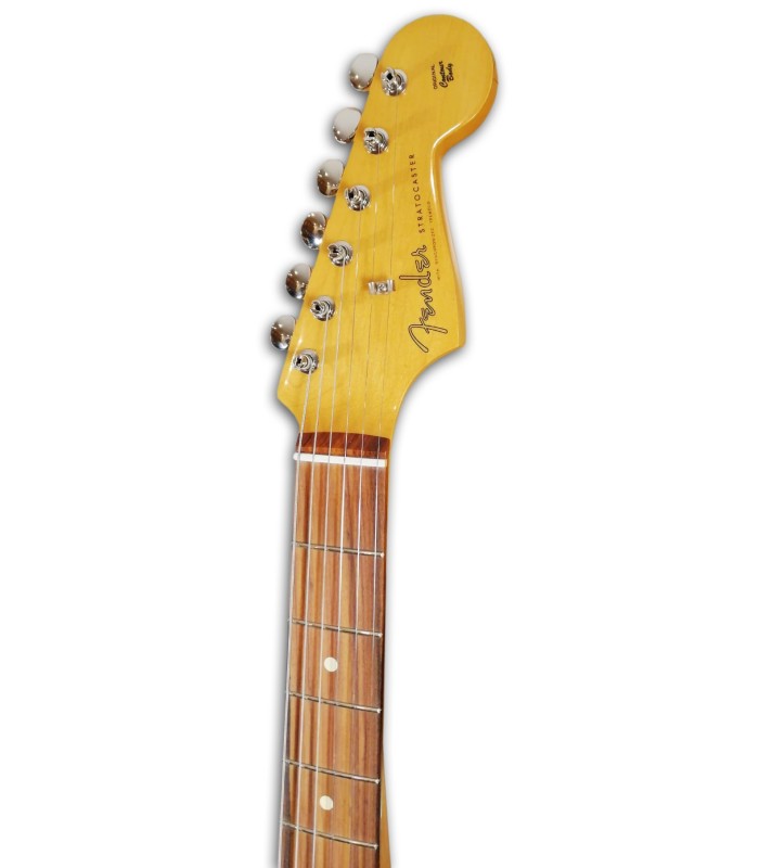 Photo of the Eletric Guitar Fender model Vintera 60S Strato IL SFG's head