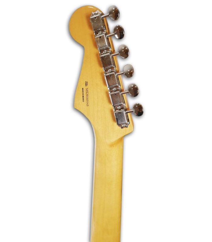 Photo of the Eletric Guitar Fender model Vintera 60S Strato IL SFG's machine heads