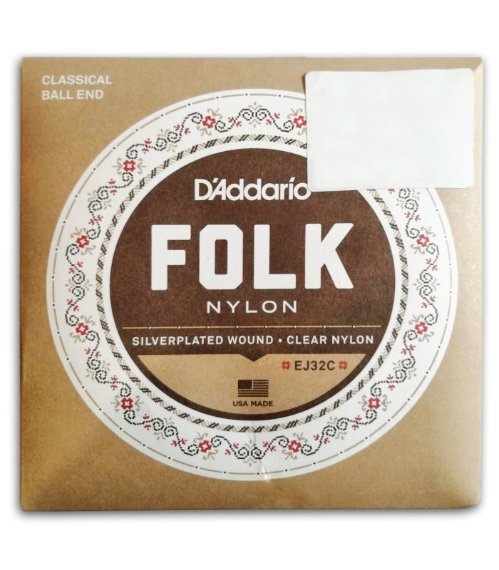 Photo of the Classical Guitar String Set Daddario EJ32C's package cover