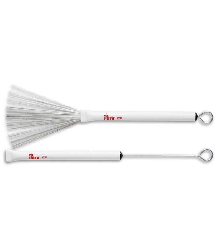 Photo of the Brushes Vic Firth model Jazz Brush WB Metallic