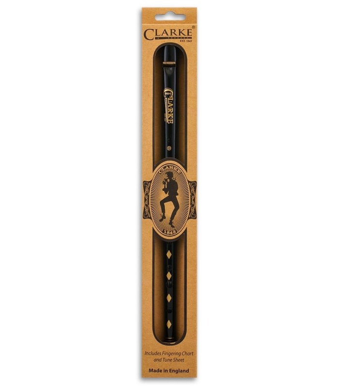 Photo of the Tinwhistle Clarke model CDDC Original in the package