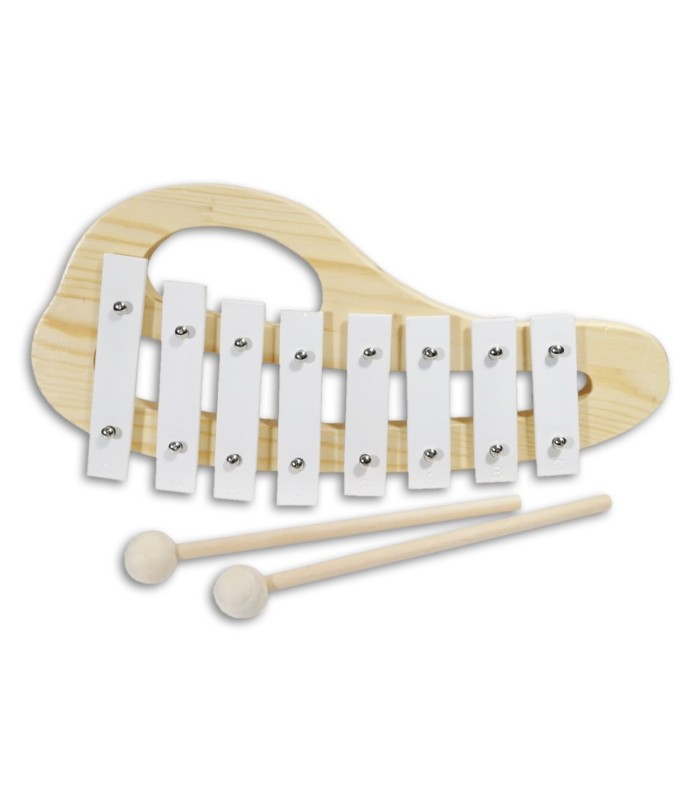 Photo of the metallophone from the Percussion Kit Penguin Children