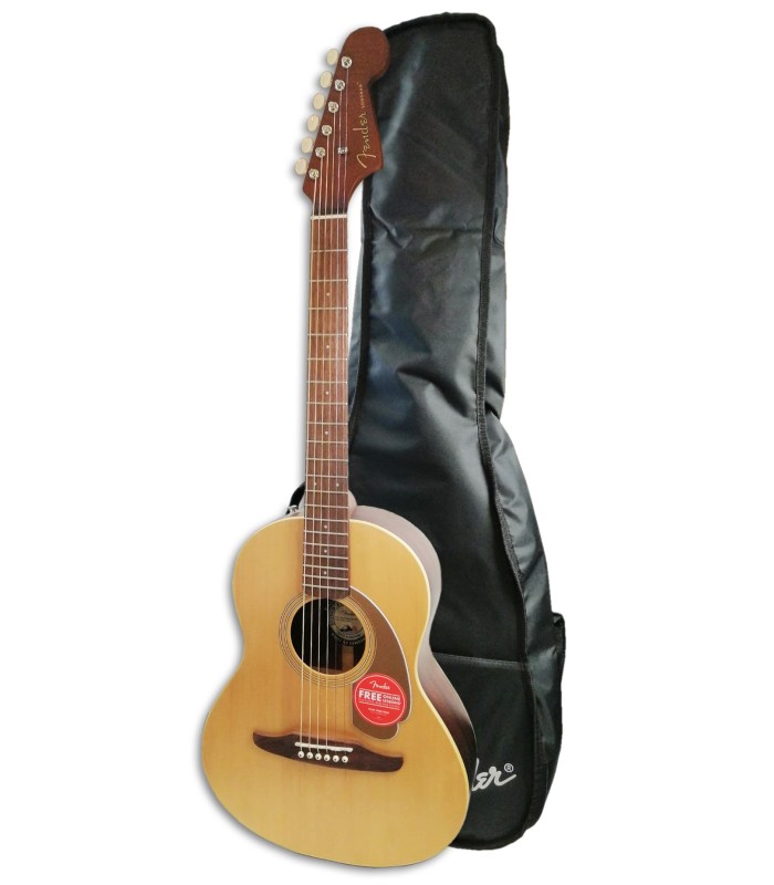 Photo of the Acoustic Guitar Fender model Sonoran Mini with Bag