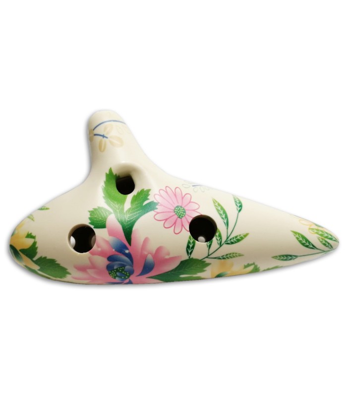 Photo of the Ocarina Woodi model Fantasia 3 WRO-917-F3's back