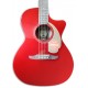 Back of guitar Fender New Porter Player Candy Apple Red