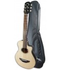 Electroacoustic Guitar Yamaha APXT2 3/4 Cutaway Steel Natural with Bag