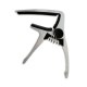 Photo of the Ukulele Capo Leon model SUC 01 nickel finish