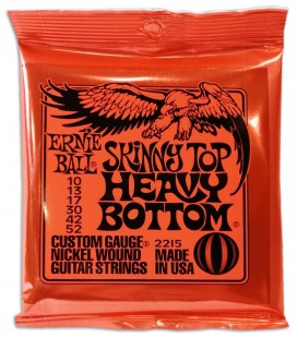 Photo of the Electric Guitar String Set Ernie Ball model 2215's package cover
