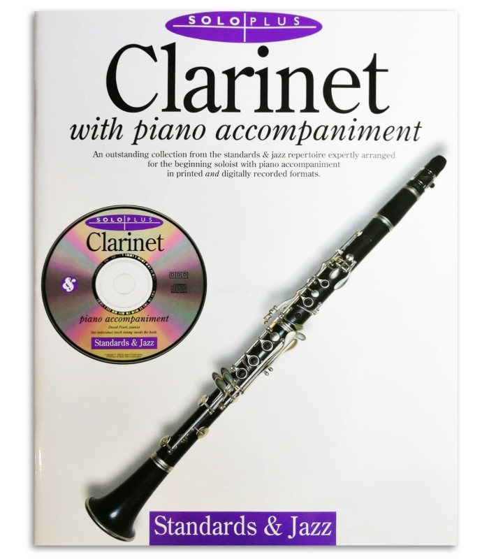 Photo of the Solo Plus Standards & Jazz Clarinet Book/CD's book cover