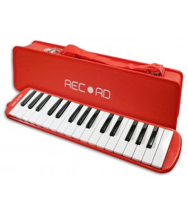 Photo of the Melódica Record M 32RD Red with case