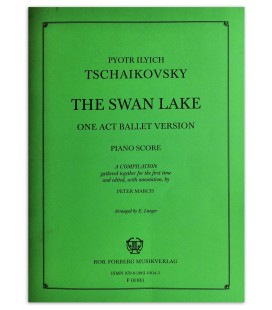 Photo of the The Swan Lake Tschaikovsky 1 Act Ballet version Piano's book cover