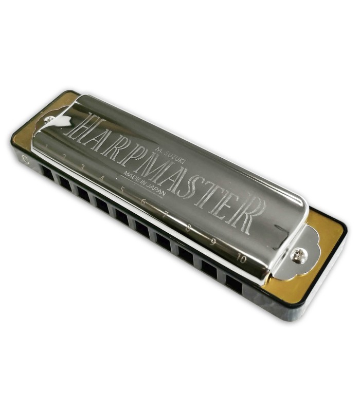 Photo of the harmonica Suzuki model MR200C Harpmaster in C