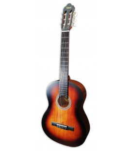 Photo of the classical guitar Valencia VC204 CBS sunburst mate