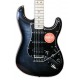 Photo of the electric guitar Fender Squier model Affinity Stratocaster FMT HSS MN BBST's body and pickups