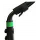 Photo detail of the mouthpiece and reed of the saxophone Nuvo Jsax model N-520JBGN black and green