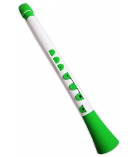 Photo of the clarinet Nuvo N430 DWGN Dood in C and in white and green color
