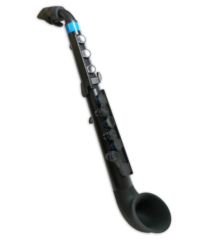 Photo of the saxophone Nuvo Jsax N520JBBL in black and blue color