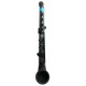 Front view of the saxophone Nuvo Jsax N520JBBL