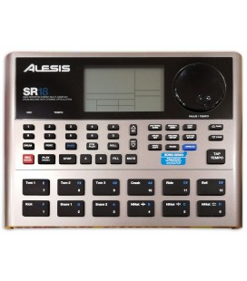 Photo of the drum machine Alesis model SR-18