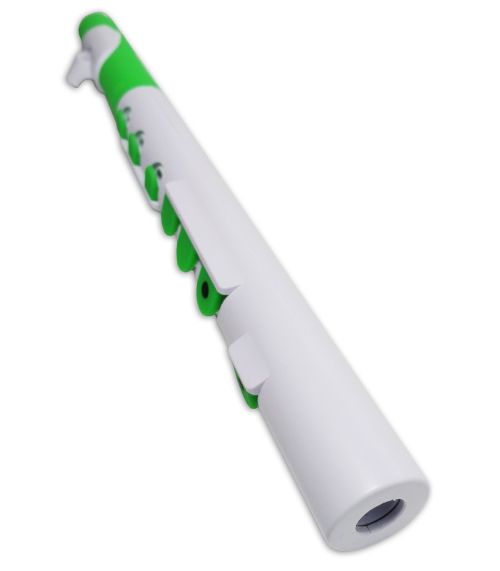 Detail of the flute Nuvo Toot model N 430TWGN's body