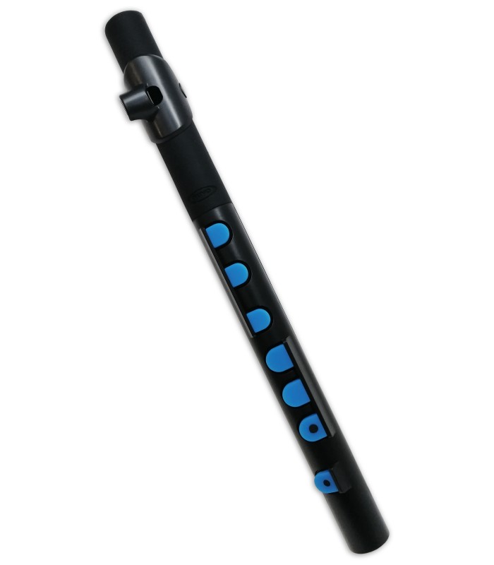 Photo of the flute Nuvo Toot model N 430TBBL in C and in black and blue color